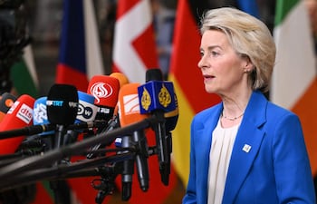 Ursula von der Leyen, presidenta de la Comisión Europea.