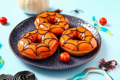 Donas con "tela de araña".