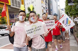 Marcha del Orgullo en Tokio, en el año 2025.