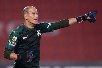 Sebastián Sosa, uno de los arqueros convocados por Diego Alonso