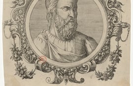 Areteo de Capadocia en un grabado del siglo XVI