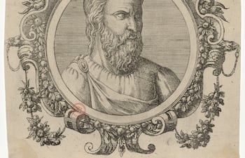 Areteo de Capadocia en un grabado del siglo XVI