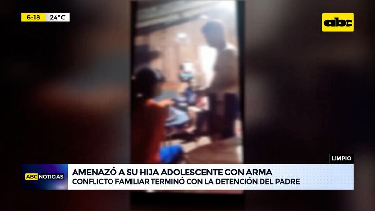 Video: Detienen a hombre de 60 años por amenazar a su hija con un arma ...