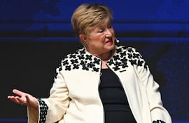 La directora gerente del Fondo Monetario Internacional (FMI), Kristalina Georgieva.