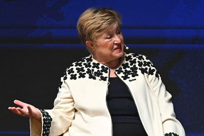 La directora gerente del Fondo Monetario Internacional (FMI), Kristalina Georgieva.