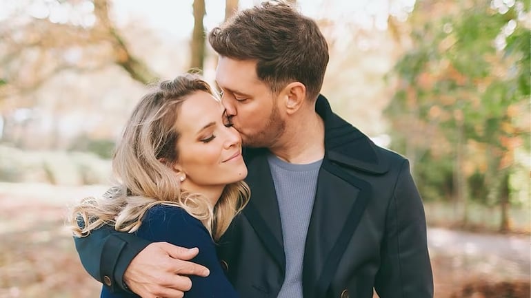 Luisana Lopilato y Michael Bublé celebraron la vida de su hija más pequeña.