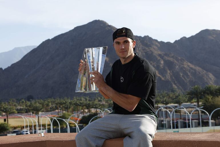 El británico Jack Draper, campeón del Master 1000 Indian Wells.
