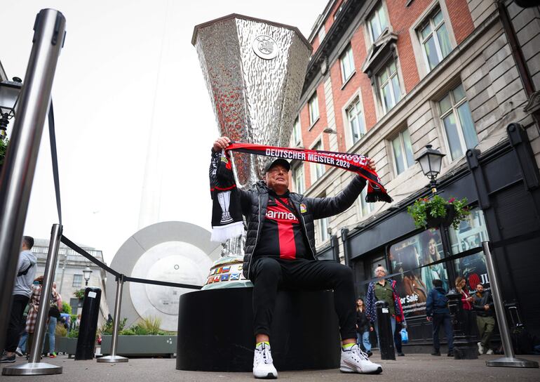 Atalanta y Bayer Leverkusen juegan la final de la Europa League 2023-2024 en el Dublín Arena, en Dublín.