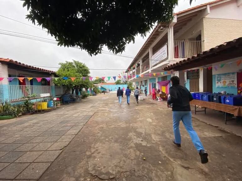 Interior de la escuela. (Gentileza)
