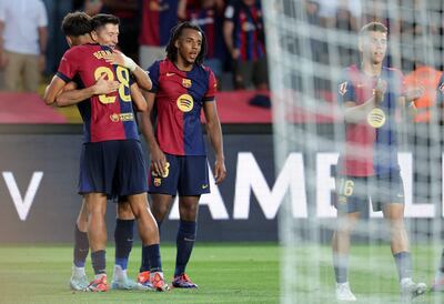 Barcelona consiguió su segundo triunfo en la liga española