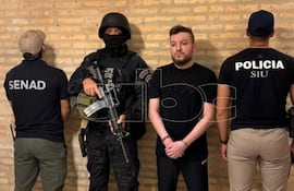 El brasileño detenido hoy Thiago Alessandro de Oliveira Davalos Brites, conocido bajo los alias de Polaco o Flamengo.