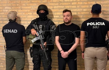 El brasileño detenido hoy Thiago Alessandro de Oliveira Davalos Brites, conocido bajo los alias de Polaco o Flamengo.