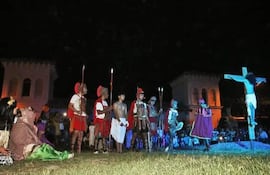 La Semana Santa se vive con profunda religiosidad popular en Paraguarí.