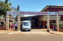 Hospital Regional de Ciudad del este.