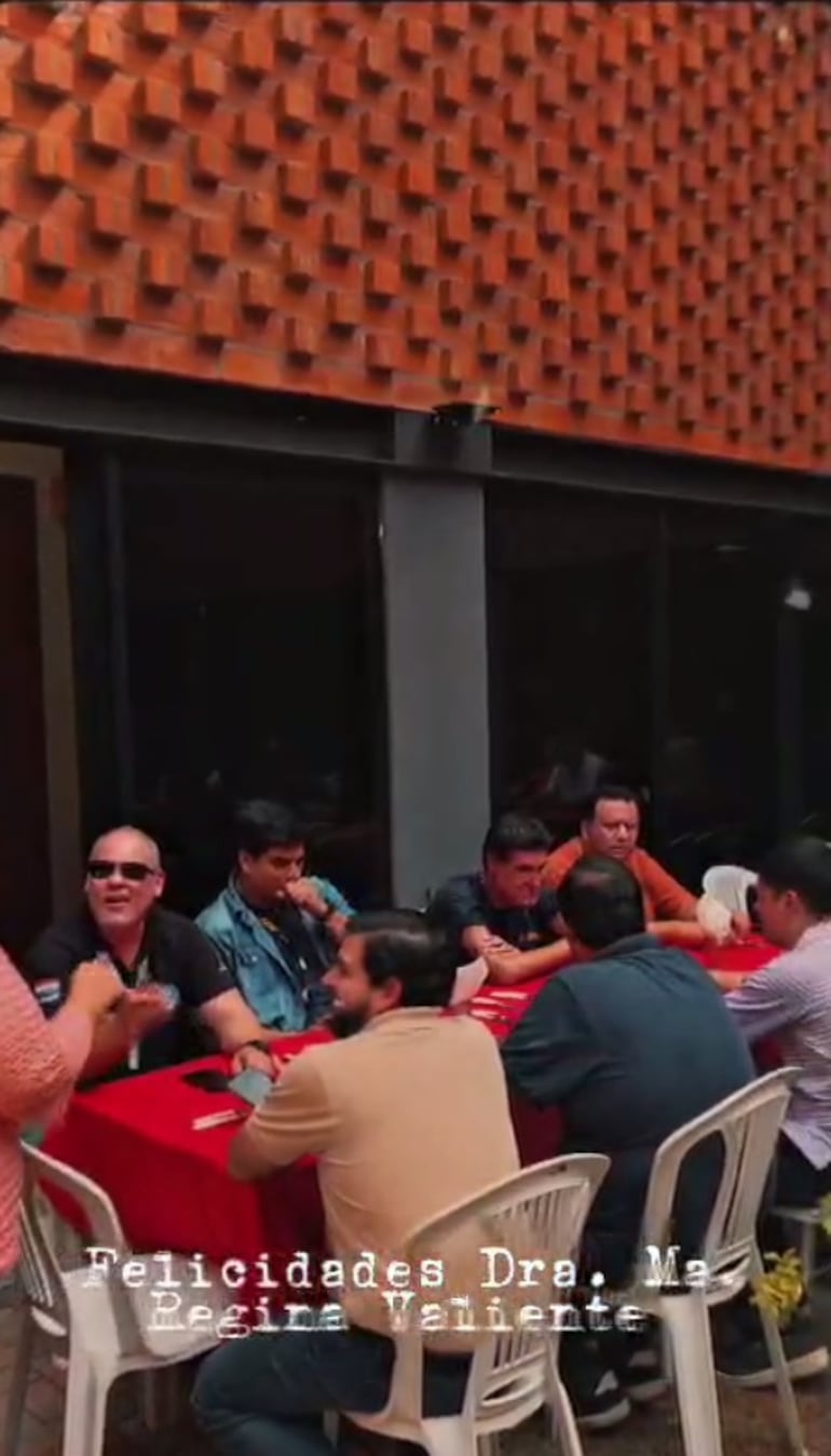 Cumpleaños de Regina Valiente en el INAC.