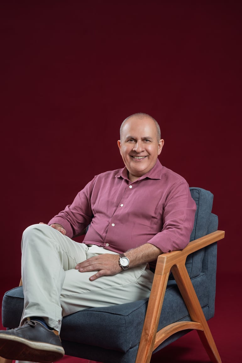 Pablo Guerrero, conductor de A Pura Naftalina.