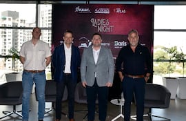 Gustavo Bendlin, Andreas Lienert, Jorge Díaz y Darío Giménez.
