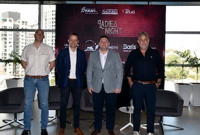 Gustavo Bendlin, Andreas Lienert, Jorge Díaz y Darío Giménez.
