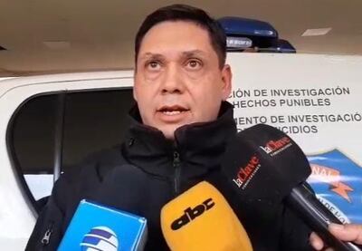 El comisario principal Richard Vera, jefe del Departamento de Homicidios.