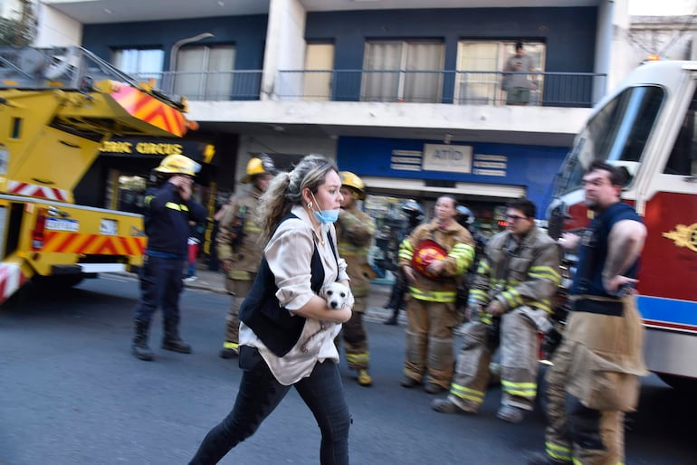 Principio de incendio