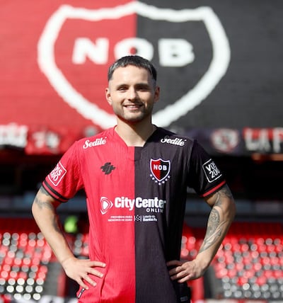 David Josué Colmán Escobar (27 años), nuevo futbolista de Newell's Old Boys.
