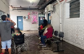 Hospital Barrio obrero goteras agua