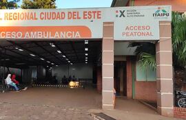 El Hospital Regional de Ciudad del Este no cuenta con camas de UTI neonatal.