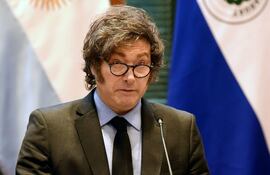 Javier Milei, presidente de Argentina.