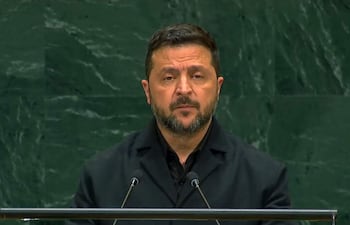 El presidente ucraniano, Volodímir Zelenski.