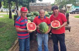 Productores agrícolas de Santa Maria Misiones, se preparan para la tercera edición de la Fiesta Nacional de la Sandia.