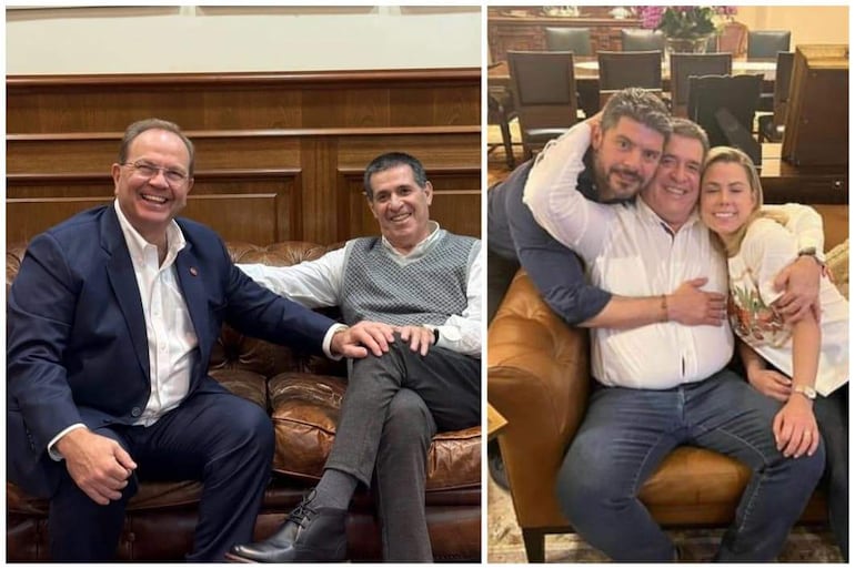 Igual a Nenecho: Camilo Pérez se alinea a Cartes y se abraza con exmano derecha de intendente rajado - Política