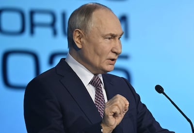 Vladimir Putin, presidente de Rusia.