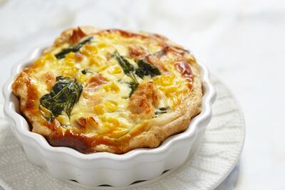 Relleno de choclo, ideal para tartas o empanadas.