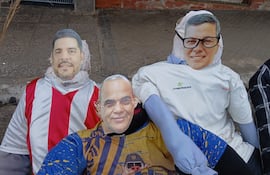 Los tres "protagonistas" para los Judas Kái este año.