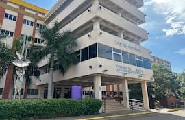 Fachada del Hospital de Clínicas