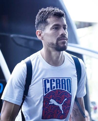 Gastón Claudio Giménez (33 años), futbolista de Cerro Porteño.