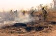 Grandes incencios forestales se desatan en zona del Cerro Chovoreca, en el departamento de Alto Paraguay, en el norte del Chaco.