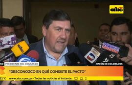 Blas Llano habló sobre juramento de HC Y Nicanor