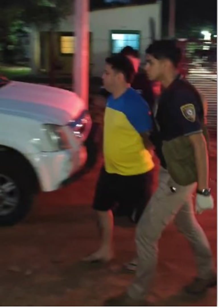 José Junior Gómez Morínigo, para los investigadores este es uno de los capos en el barrio Alegre de Guarambaré.