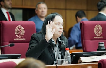 Yolanda Paredes, de Cruzada Nacional.