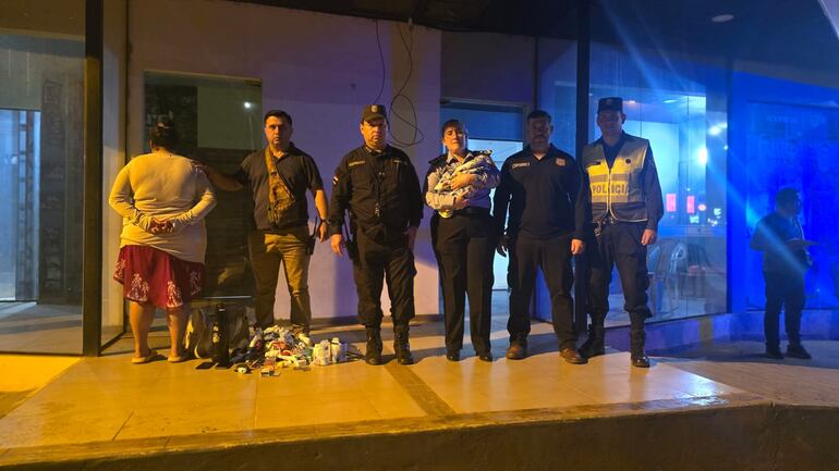 La Policía logró detener a la mujer que se llevó al bebé.