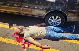 asesinado a tiros en Pedro Juan Shopping China