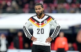 El delantero del Bayer Múnich, Serge David Gnabry (30 años) se pierde la Copa del Mundo 2026 por lesión.