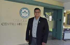 El rector de la UCMB, Mgtr. Leonardo Álvarez.