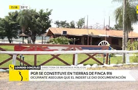 Video: PGR se constituye en tierras ocupadas
