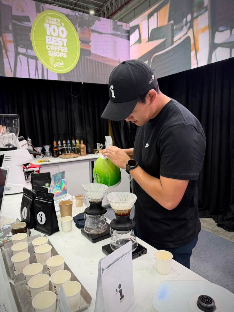 Kaffe’i consolida a Paraguay entre las 100 mejores cafeterías de Sudamérica.
