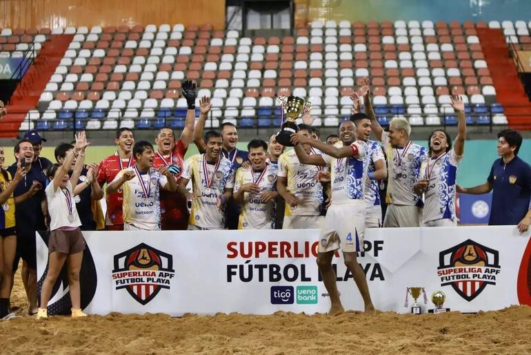 Superliga de Fútbol Playa: Luqueño gana la 3ª Etapa