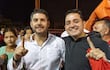 Imagen de archivo: Óscar "Nenecho" Rodríguez, exintendente de Asunción, junto a Luis Bello, el actual intendente.