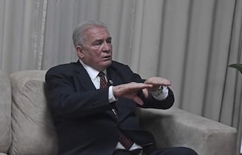 Emiliano Rolón, fiscal general del Estado.