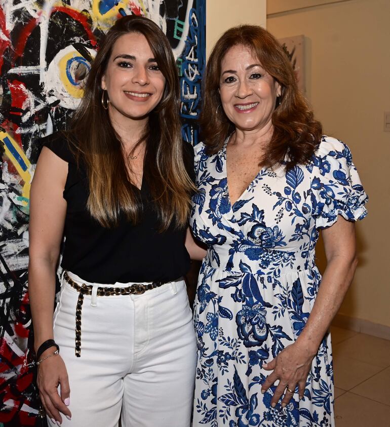 Belén Genes y Norma Centurión.